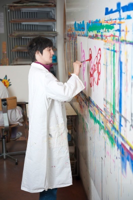 Malatelier und Töpferei