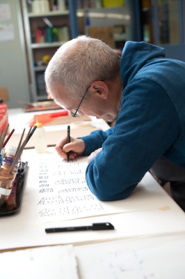 Malatelier und Töpferei