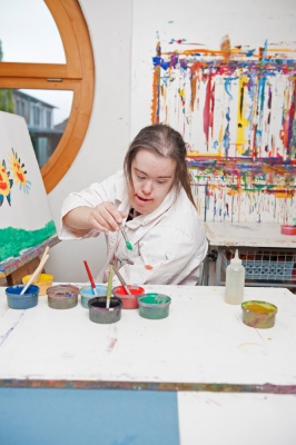 Malatelier und Töpferei