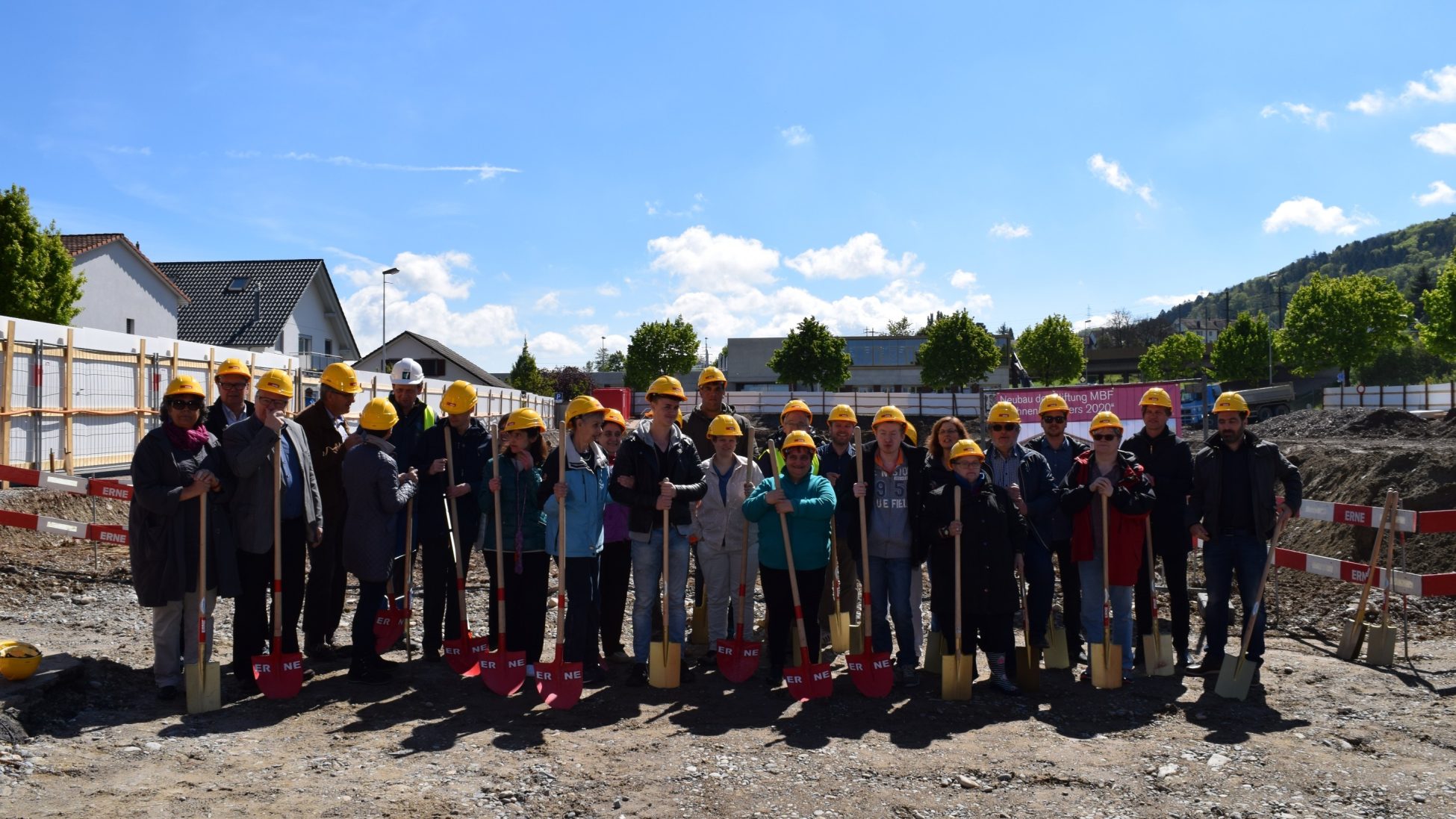 2017 Spatenstick Projekt Wohnen-Ateliers 2020