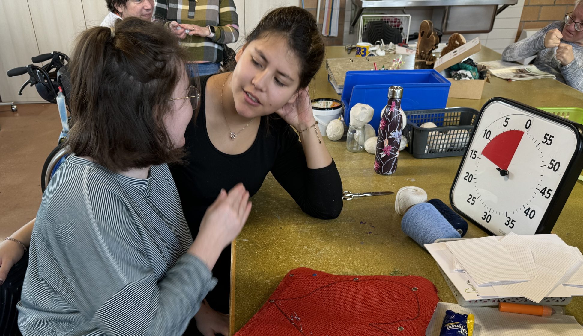 Aufgabenbereich_Betreuung in den Ateliers